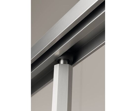 Душевой угол Timo TTSS-100/13C-8L 1000х1000х2000 профиль никель стекло прозрачное 8 мм_, изображение 5