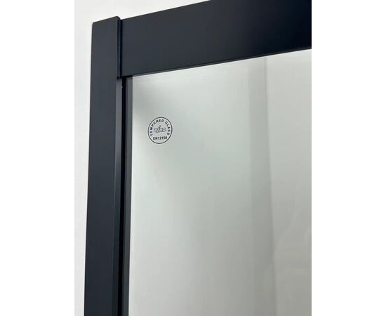 Душевой угол Timo TPSS-90/03C-8 900х900х2000 профиль черный стекло прозрачное 8 мм_, изображение 8