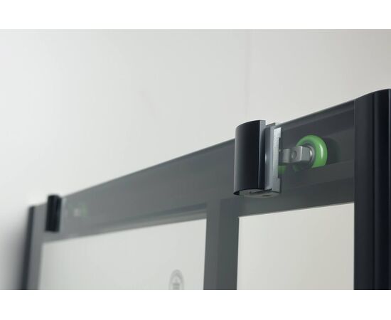 Душевой угол Timo TKSS-90/03C-8 900х900х2000 профиль черный стекло прозрачное 8 мм_, изображение 6