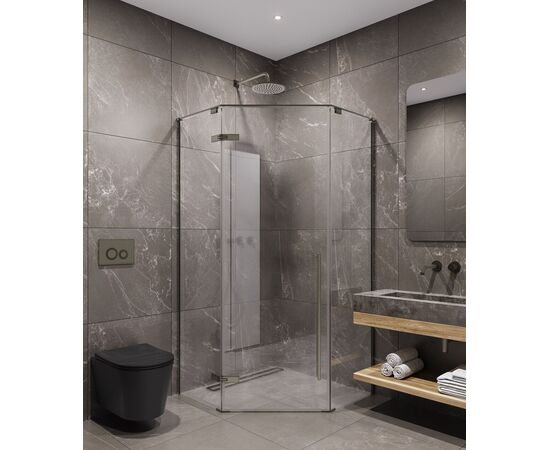 Душевой угол Timo TTSSP-90/13C-8 900х900х2000 профиль никель стекло прозрачное 8 мм_, изображение 5