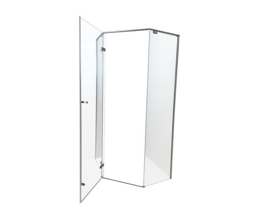 Душевой угол Timo TTSSP-100/13C-8 1000х1000х2000 профиль никель стекло прозрачное 8 мм_, изображение 2