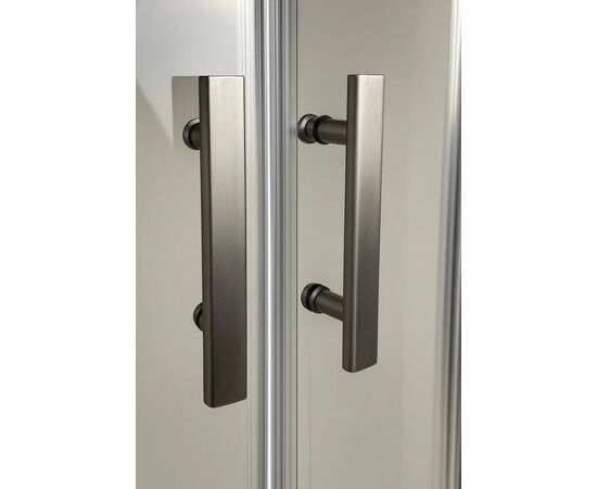 Душевой угол Timo TPSS-100/13C-8 1000х1000х2000 профиль никель стекло прозрачное 8 мм_, изображение 4