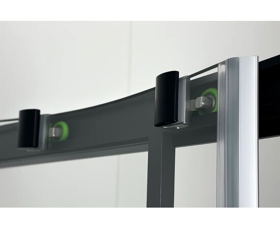 Душевой угол Timo TPSS-100/03C-8 1000х1000х2000 профиль черный стекло прозрачное_, изображение 6