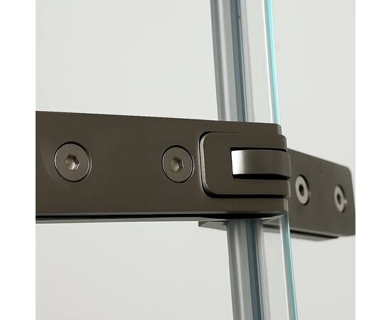 Душевой угол Timo TTSSP-90/03C-8 900х900х2000 профиль черный стекло прозрачное 8 мм_, изображение 9