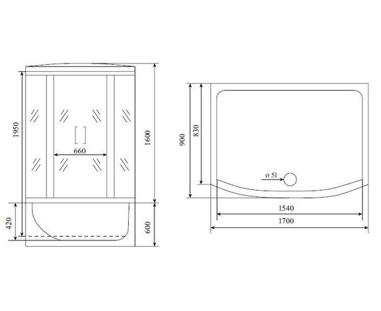 Душевая кабина Timo T-7770_, изображение 14