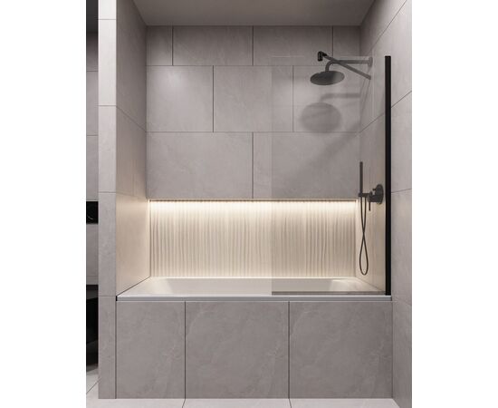 Шторка для ванны Timo TC-60/03C-8 1400х600 стекло прозрачное 8 мм_, изображение 5