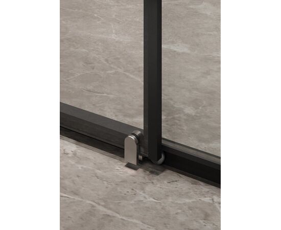 Душевая дверь Timo TD-150/03C-6 раздвижная 1950х1500 стекло прозрачное 6 мм_, изображение 5