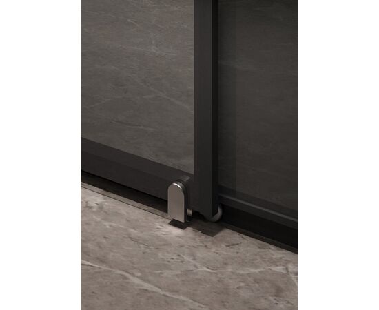 Душевая дверь Timo TD-150/03GR-6 раздвижная 1950х1500 стекло графит 6 мм_, изображение 5