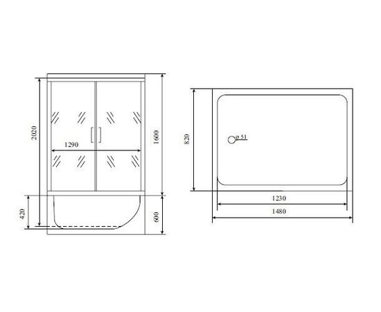 Душевая кабина Timo TL-1505_, изображение 17
