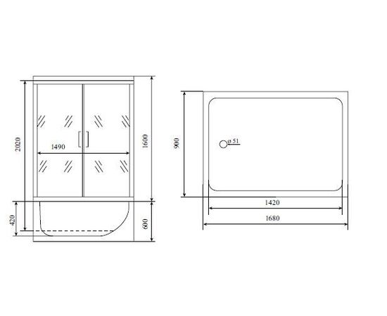 Душевая кабина Timo TL-1506_, изображение 17