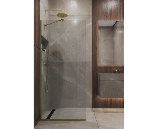 Душевая перегородка Timo TP-1190/17C-8 1950х1190 стекло прозрачное 8 мм_, изображение 2