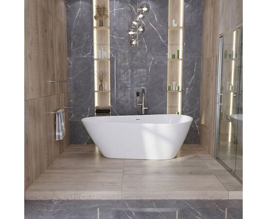 Ванна отдельностоящая Grossman Fly GR-1102 170х80х60 цвет белый_, изображение 7