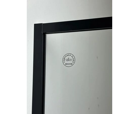 Душевая дверь Timo TDSS-150/03C-8L 1500х2000 профиль черный + торцевое стекло TSS-900/03C-8 900х2000_, изображение 7