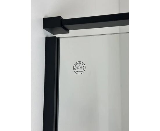 Душевой угол Timo TTSSP-100/03C-8 1000х1000х2000 профиль черный стекло прозрачное 8 мм_, изображение 7