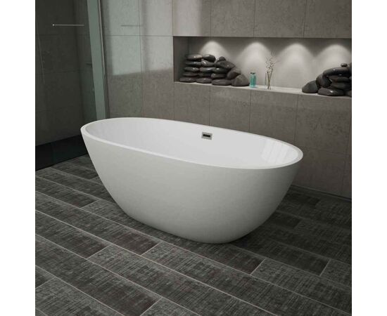 Ванна отдельностоящая Grossman Fly GR-1101 165х75х59 цвет белый_, изображение 3