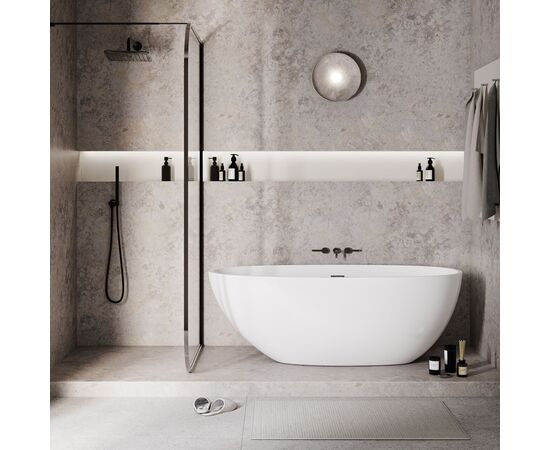 Ванна отдельностоящая Grossman Fly GR-1104 170х75х58 цвет белый_, изображение 7