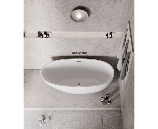 Ванна отдельностоящая Grossman Fly GR-1104 170х75х58 цвет белый_, изображение 11