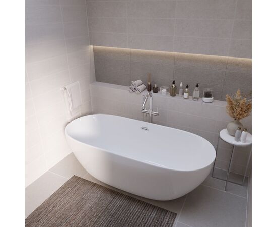 Ванна отдельностоящая Grossman Classic GR-12500 150х75x58 белый_, изображение 7