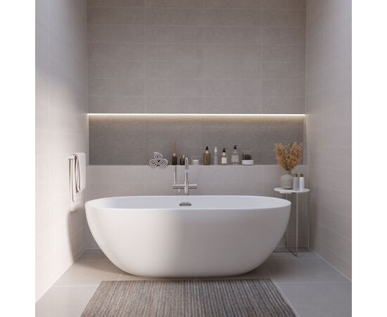 Ванна пристенная Grossman Classic GR-12502 170х75x58 белый_, изображение 9