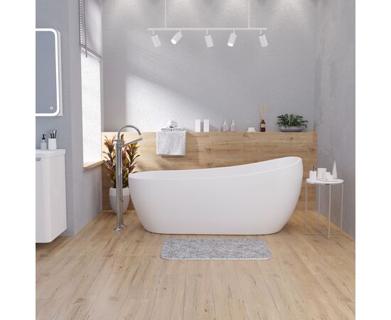 Ванна отдельностоящая Grossman Galaxy GR-1403M 170х75х72 цвет белый матовый_, изображение 3