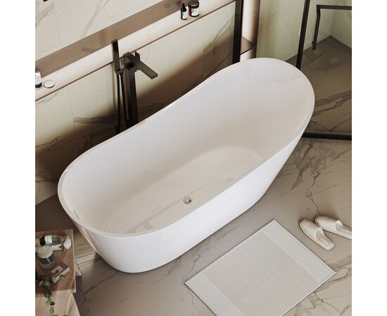 Ванна отдельностоящая Grossman Galaxy GR-2102 170х75х72 цвет белый_, изображение 7