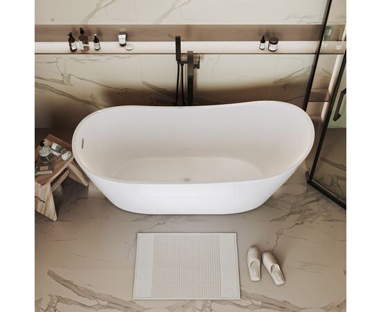 Ванна отдельностоящая Grossman Galaxy GR-2102 170х75х72 цвет белый_, изображение 9