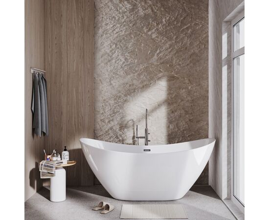 Ванна отдельностоящая Grossman Galaxy GR-2103 180х77х72 цвет белый_, изображение 7