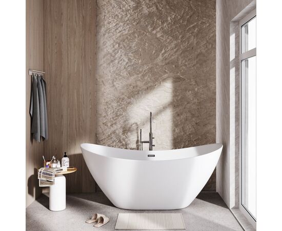 Ванна отдельностоящая Grossman Galaxy GR-2103M 180х77х72 цвет белый матовый_, изображение 7