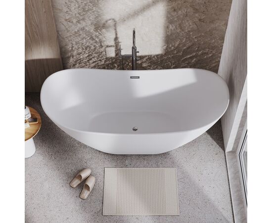 Ванна отдельностоящая Grossman Galaxy GR-2103M 180х77х72 цвет белый матовый_, изображение 9