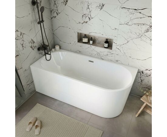 Ванна пристенная Grossman Cristal GR-2203L 75х150х58_, изображение 4