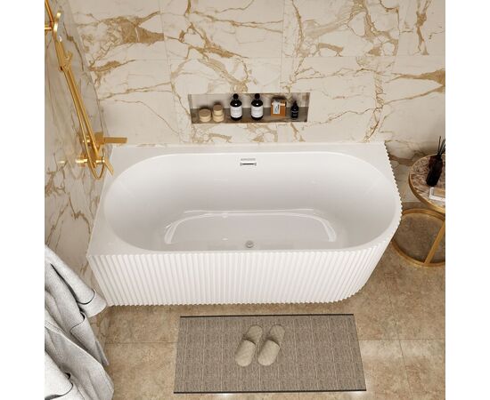 Ванна пристенная Grossman Cristal GR-2205FL 75х150х58 рифленая_, изображение 5