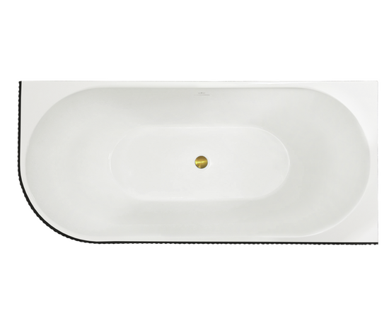 Акриловая ванна Royal Bath NERO RB710302 170х78х58 BL R_