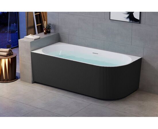 Акриловая ванна Royal Bath NERO RB710302 170х78х58 BL L_, изображение 2