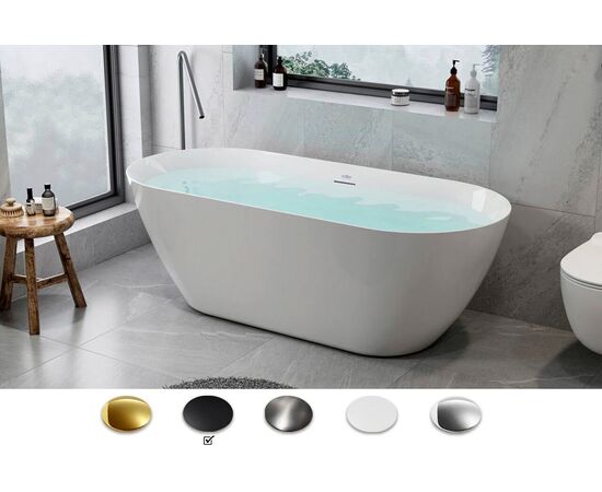 Акриловая ванна Royal Bath PAFOS RB611701 170х75х58_, изображение 3