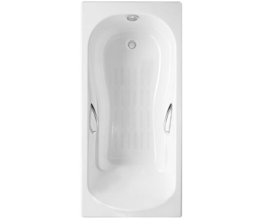 Ванна чугунная Delice Haiti Luxe 170х80 с отверстиями под ручки и антискользящим покрытием DLR230638R-AS_, изображение 9