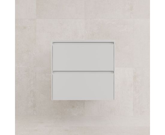 Тумба подвесная Style Line ЛИМА 60 эмаль под раковину LINE 60 2 ящика PLUS белый матовый_