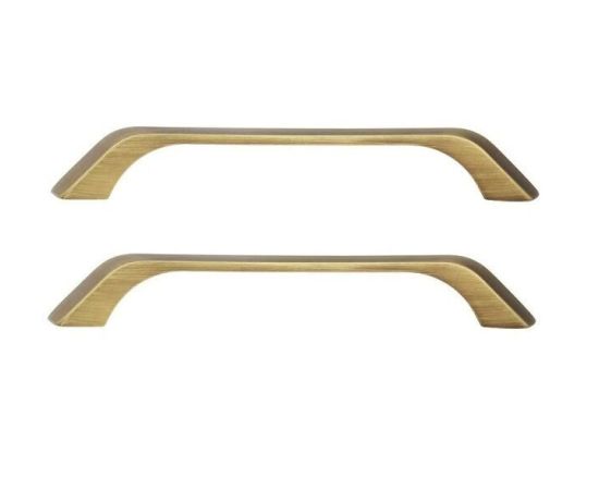 Ручки для чугунных ванн бронза антик скобообразные Delice серия Elite, комплект 2 шт_, изображение 2