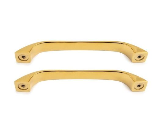 Ручки для чугунных ванн золото скобообразные Delice серия Elite, комплект 2 шт_, изображение 2