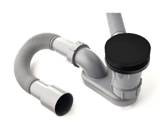 Слив-перелив автомат Click Clack черный матовый Delice_, изображение 4