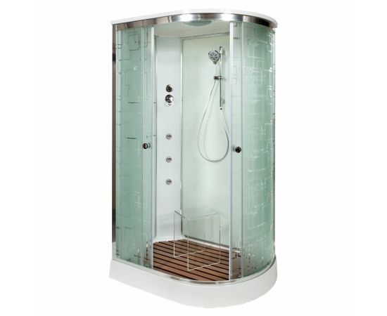 Душевая кабина DTO EM 1512 L с гидромассажем_