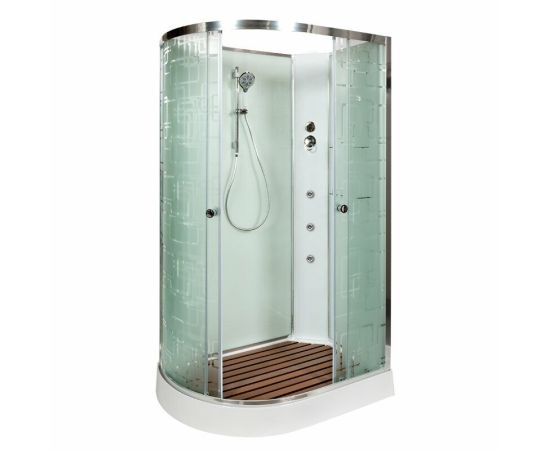 Душевая кабина DTO EM 1512 N R с гидромассажем_