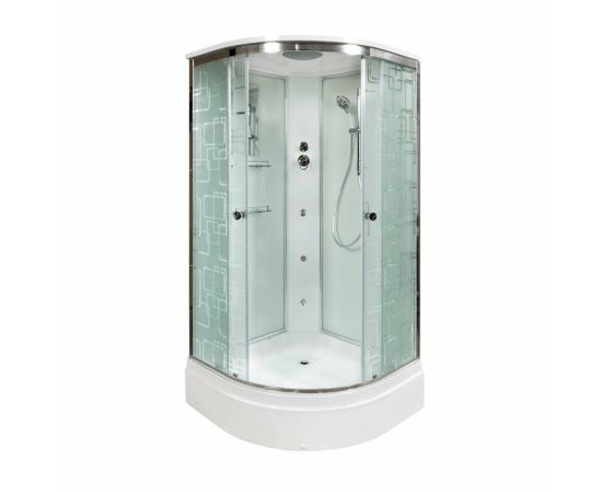 Душевая кабина DTO EM2780 с гидромассажем_