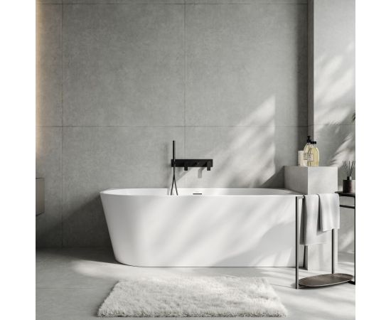 Акриловая ванна ABBER AB9502-1.8 R белая_, изображение 3