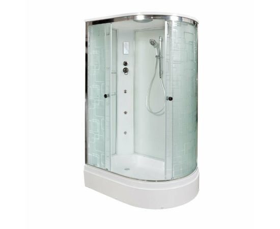 Душевая кабина DTO EM 2712 L с гидромассажем и электрикой_