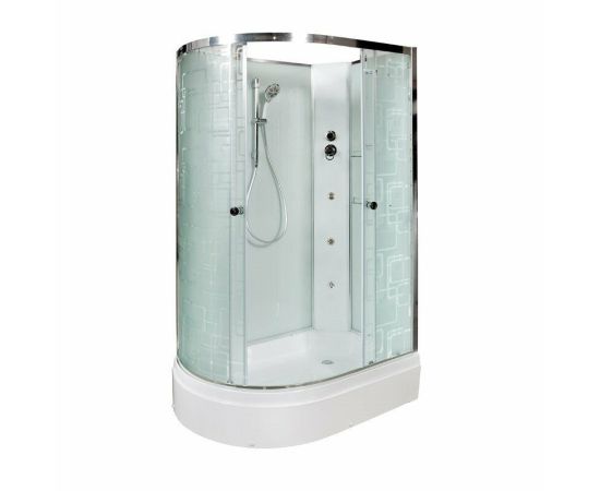 Душевая кабина DTO EM 2712 N R с гидромассажем_