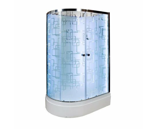Душевая кабина DTO EM2712 N R LED с гидромассажем_, изображение 2