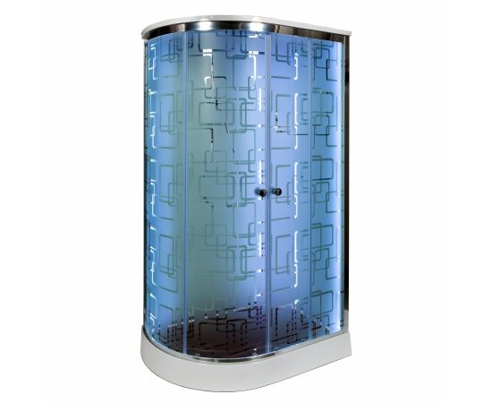 Душевая кабина DTO EM1511 R LED с гидромассажем_, изображение 2