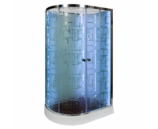 Душевая кабина DTO EM1511 N R LED с гидромассажем_, изображение 3