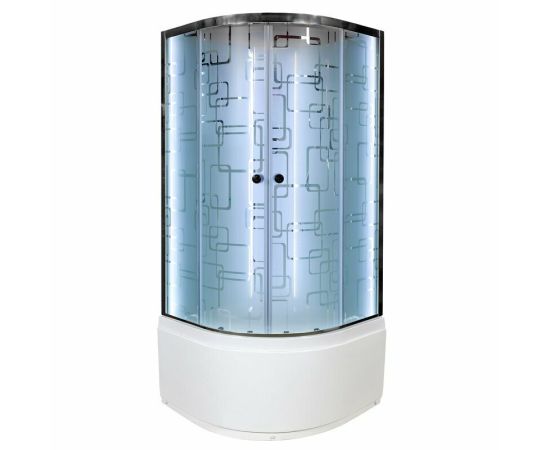 Душевая кабина DTO EM4510 N LED с гидромассажем_, изображение 2