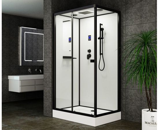 Душевая кабина Esbano EST-FORA-1280CKR 120х80х213 см_